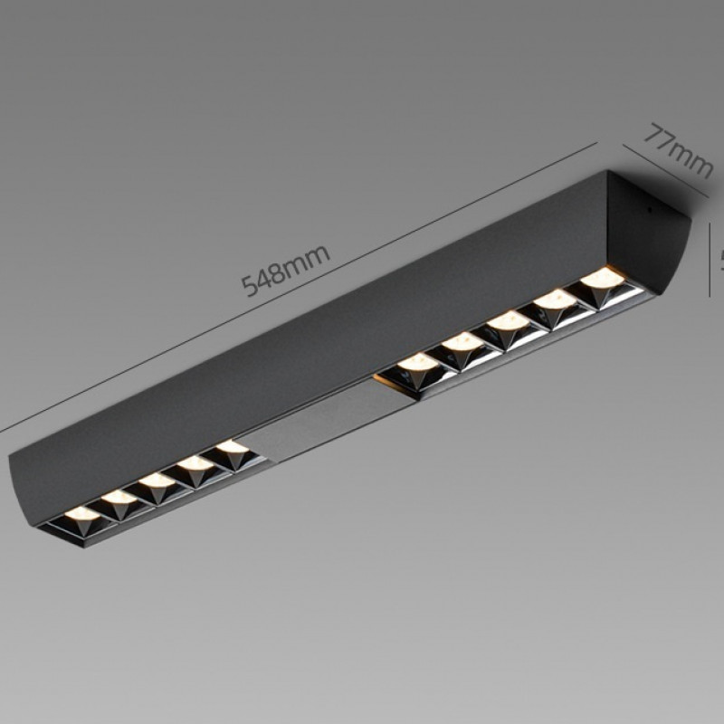 Накладной светильник LED BAR CORVINA DA20404K-BK от Sto-watt