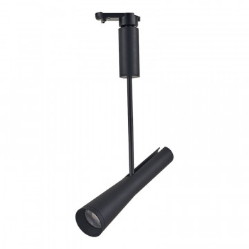 Трековый светодиодный светильник 10W 3000K DLUX DA3028-G BK