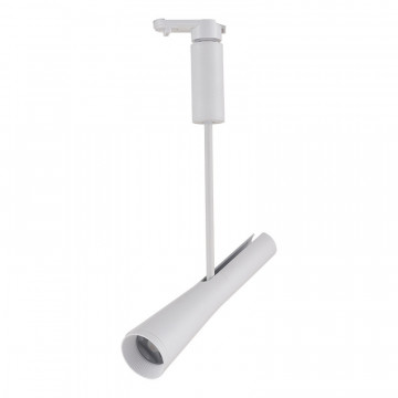 Трековый светодиодный светильник 10W 3000K DLUX DA3028-G WH
