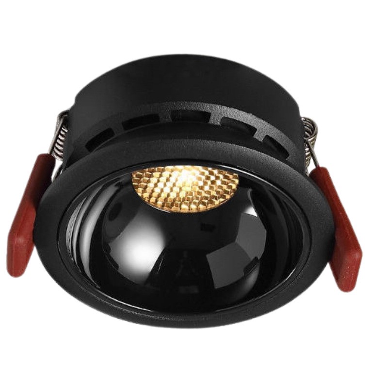 Встраиваемый светодиодный светильник DOT DLUX COB LED 10W 3000K DA7010WH-BK