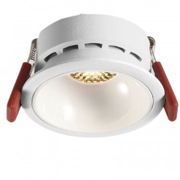 Встраиваемый светодиодный светильник DOT DLUX COB LED 10W 3000K DA7010WH